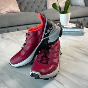 Salomon super cross running shoes